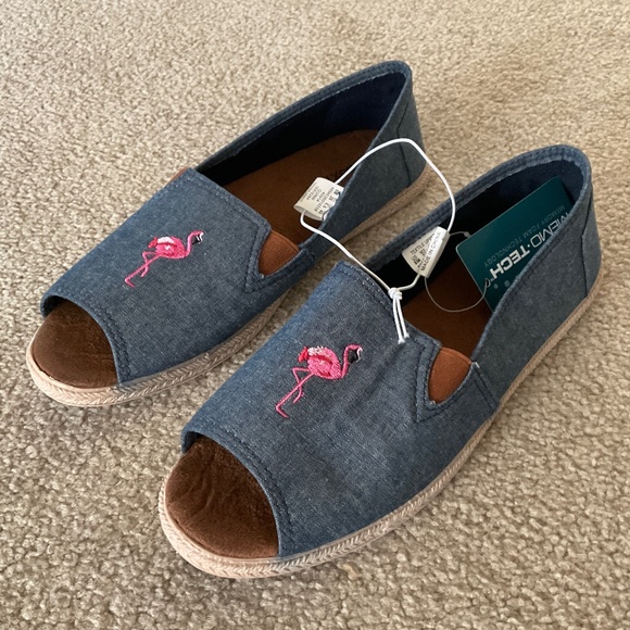 flamingo sandals, size 8 - Picture 2 of 3